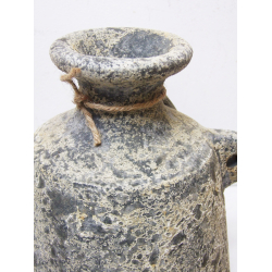 Wazon Dzbanek ceramiczny beton rustykalny 25cm